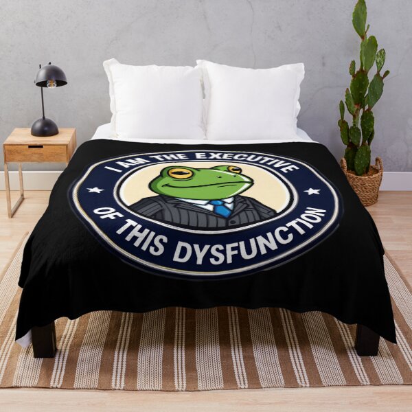 Item preview, I Am The Executive Of This Dysfunction Daily Chaos designed and sold by SkeletonsDanger.