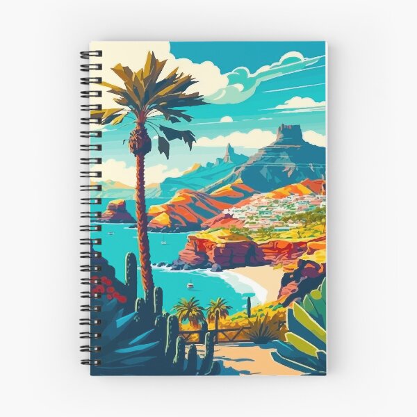 Artikelvorschau, Gran Canaria im Retro-Stil entworfen und verkauft von OCNau.
