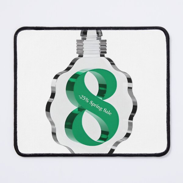Item preview, Green lightbulb with 25 percent off spring sale discount designed and sold by Creative88Art.