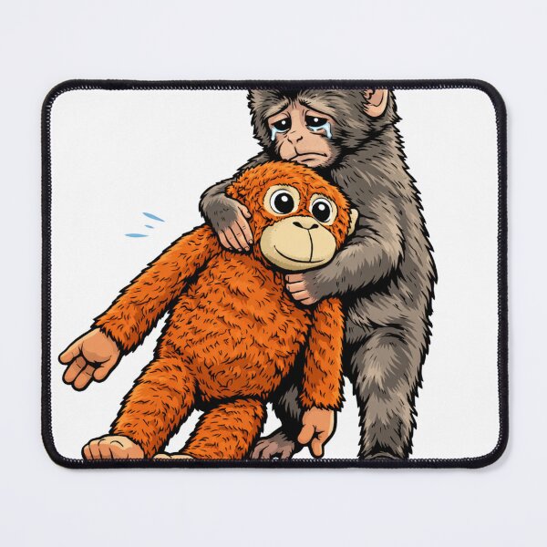 Item preview, Punch the Monkey Japan Makak sad Monkey and his Toy designed and sold by CyberArtistOne.