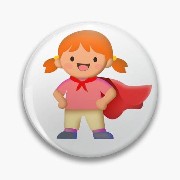 Item preview, Super Girl Character Orange Hair  designed and sold by McDougalStrudel.