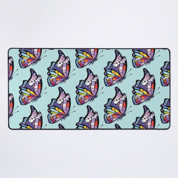 Item preview, colorful butterfly mosaic designed and sold by designmari.