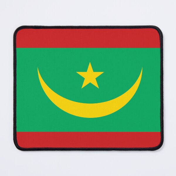 Item preview, Mauritania National Flag - Saharan Pride & Islamic Heritage designed and sold by NTGUILTY.