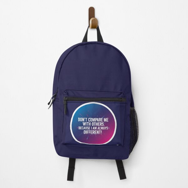 Item preview, Don't Compare Me Always Different Motivation Sticker designed and sold by Scro-Ciob-Shop.