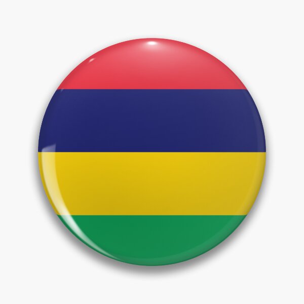 Item preview, Mauritius National Flag - Four Stripes Pride & Island Heritage designed and sold by NTGUILTY.