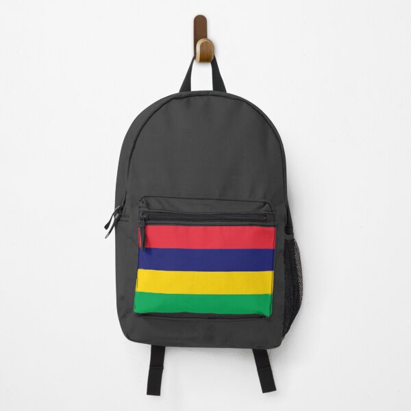 Item preview, Mauritius National Flag - Four Stripes Pride & Island Heritage designed and sold by NTGUILTY.