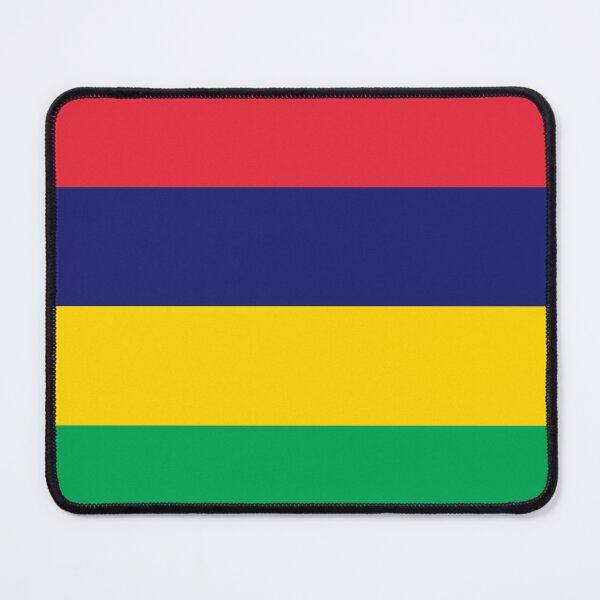 Item preview, Mauritius National Flag - Four Stripes Pride & Island Heritage designed and sold by NTGUILTY.