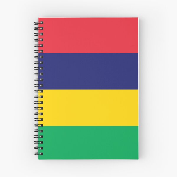 Item preview, Mauritius National Flag - Four Stripes Pride & Island Heritage designed and sold by NTGUILTY.