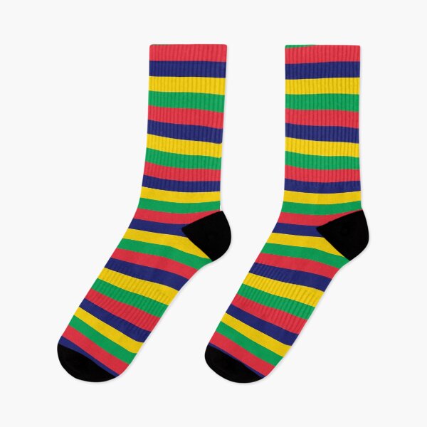 Item preview, Mauritius National Flag - Four Stripes Pride & Island Heritage designed and sold by NTGUILTY.