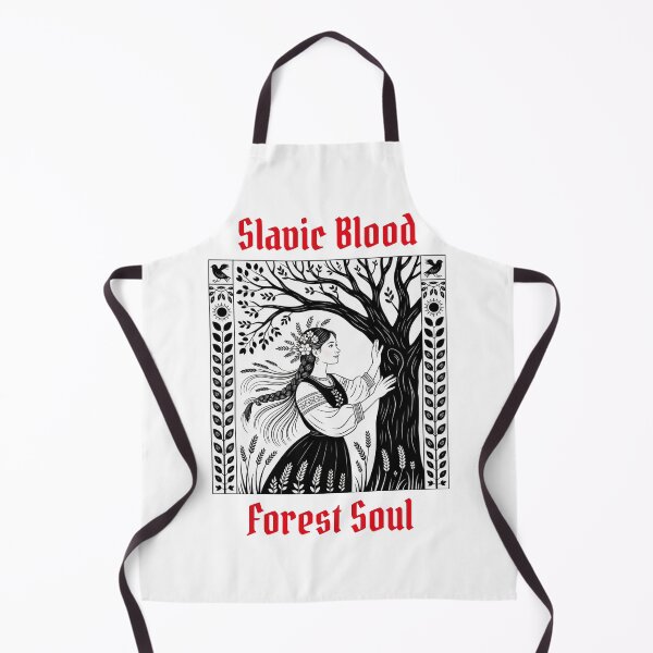 Item preview, Slavic Blood Forrest Soul Design Mystical Woman with a Tree designed and sold by Tysia Desings.
