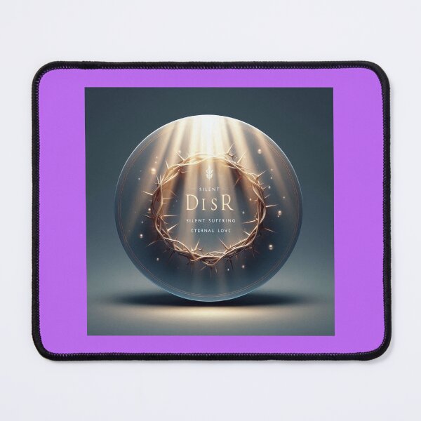 Item preview, Crown of Thorns – Silent Suffering, Eternal Love (3D Divine Light Label) designed and sold by PaintMeWorld.