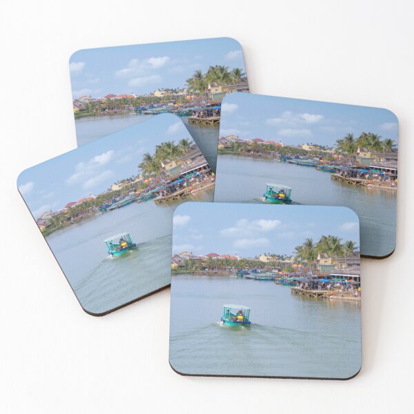 Item preview, Hoi An Market across Thu Bon River, Vietnam designed and sold by Kasia Design.