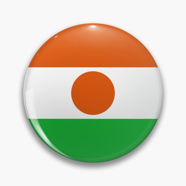 Item preview, Niger National Flag - Saharan Sun & West African Heritage designed and sold by NTGUILTY.