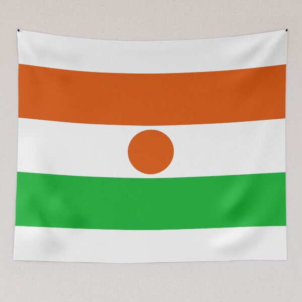 Item preview, Niger National Flag - Saharan Sun & West African Heritage designed and sold by NTGUILTY.