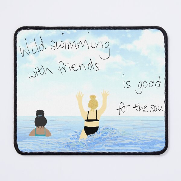 Item preview, Wild swimming with friends designed and sold by CRomanoArt.