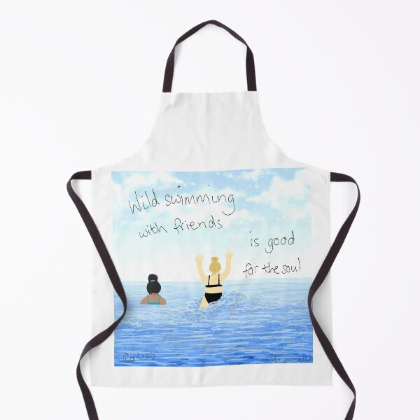 Item preview, Wild swimming with friends designed and sold by CRomanoArt.