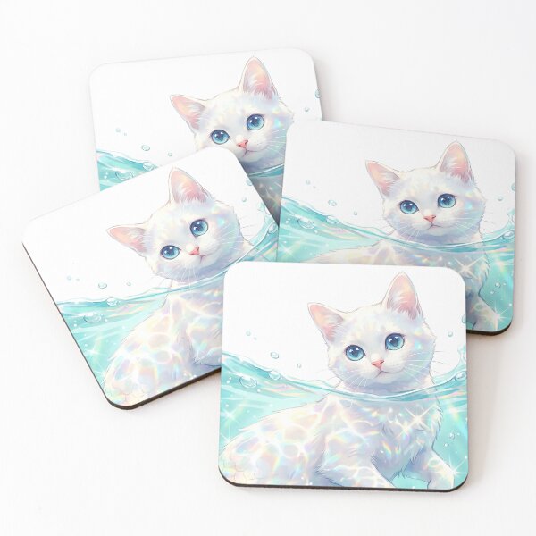 Item preview, Cute Purrmaid Cat Mermaid Kawaii Fantasy Ocean designed and sold by DigitalAnnaBanana.
