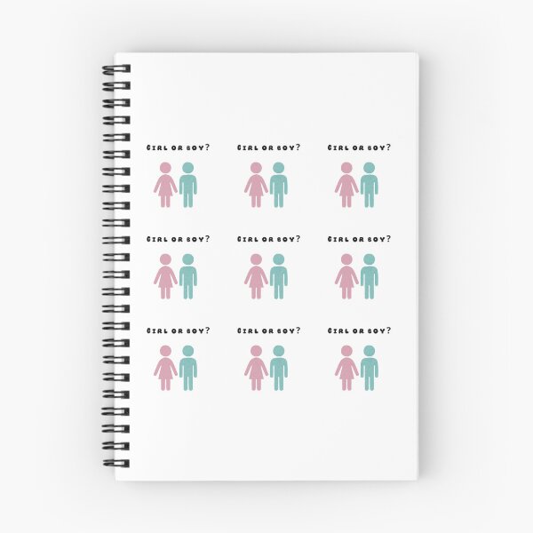 Item preview, Girl Or Boy Gender Reveal Pregnancy Pink Blue Stickers Prints Posters Wall Art Magnet Home Coffee Cup Decoration TShirt Stationary Notebook Magnet Hat Kitchen Work School Office Redbubble Shop designed and sold by Saritas Boutique Shop.