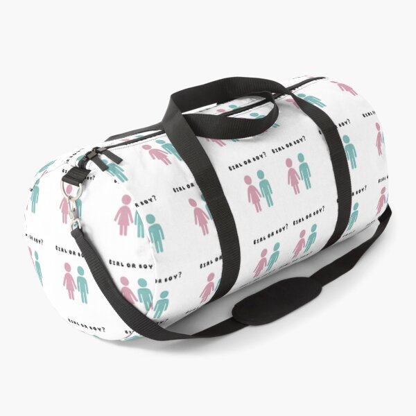 Item preview, Girl Or Boy Gender Reveal Pregnancy Pink Blue Stickers Prints Posters Wall Art Magnet Home Coffee Cup Decoration TShirt Stationary Notebook Magnet Hat Kitchen Work School Office Redbubble Shop designed and sold by Saritas Boutique Shop.