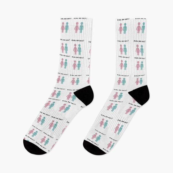 Item preview, Girl Or Boy Gender Reveal Pregnancy Pink Blue Stickers Prints Posters Wall Art Magnet Home Coffee Cup Decoration TShirt Stationary Notebook Magnet Hat Kitchen Work School Office Redbubble Shop designed and sold by Saritas Boutique Shop.