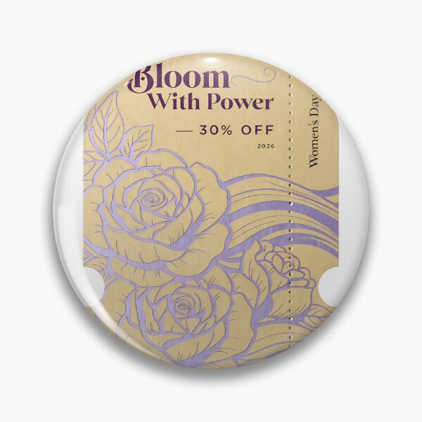 Item preview, Women's Day sale tag with roses and 30 percent off designed and sold by Creative88Art.