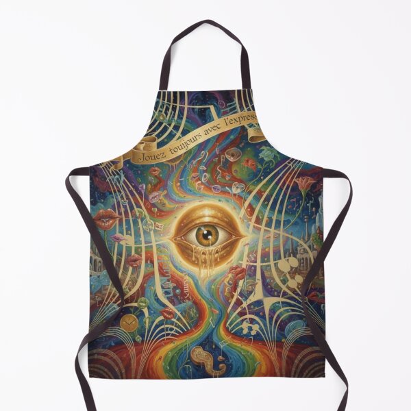 Item preview, Always Play with Expression: Musically-themed Abstract Art designed and sold by NickWhittleArt.