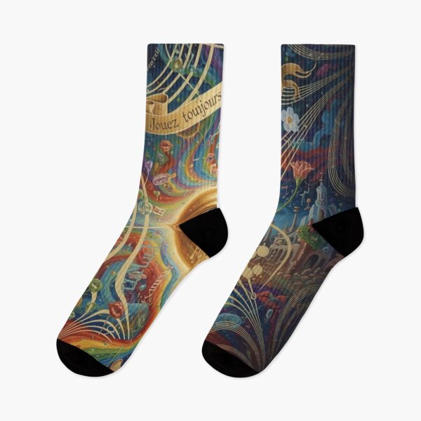 Item preview, Always Play with Expression: Musically-themed Abstract Art designed and sold by NickWhittleArt.