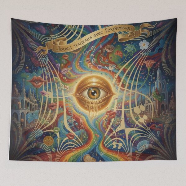 Item preview, Always Play with Expression: Musically-themed Abstract Art designed and sold by NickWhittleArt.