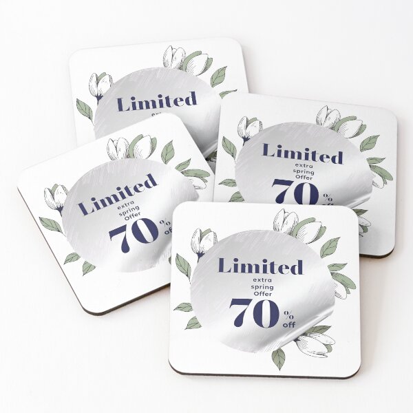 Item preview, Limited extra spring offer with 70 percent discount designed and sold by Creative88Art.