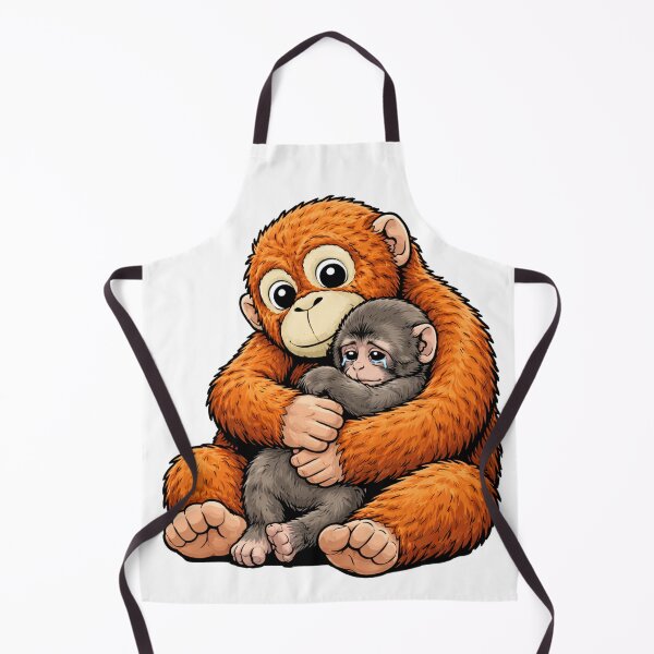 Item preview, Baby Monkey Punch Japanese zoo little monkey outcast designed and sold by CyberArtistOne.