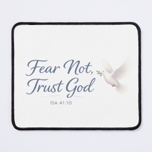 Item preview, Fear Not, Trust God – Isaiah 41:10 Christian Shirt | Dove & Light Beams Design designed and sold by Nara8.