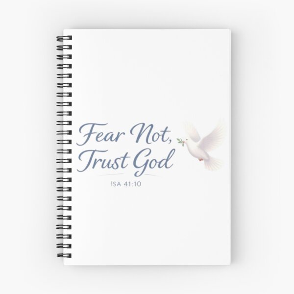 Item preview, Fear Not, Trust God – Isaiah 41:10 Christian Shirt | Dove & Light Beams Design designed and sold by Nara8.