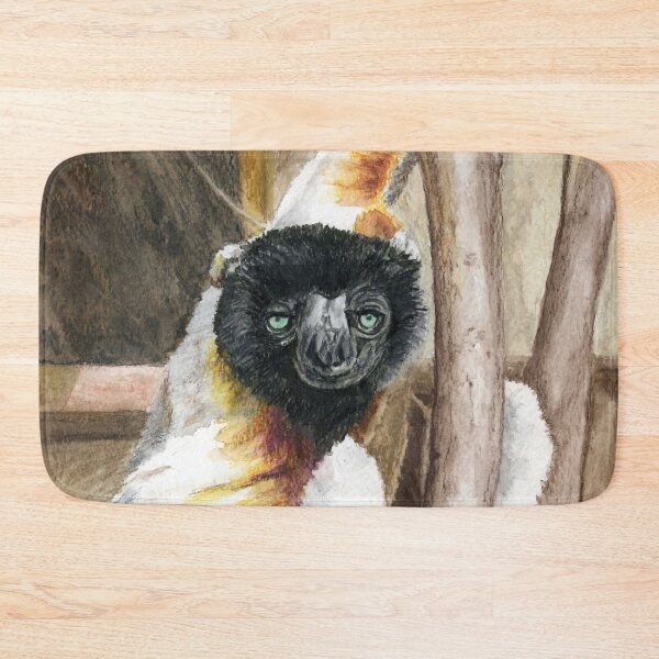 Item preview, Crowned Sifaka Lemur designed and sold by LymphomaLass.