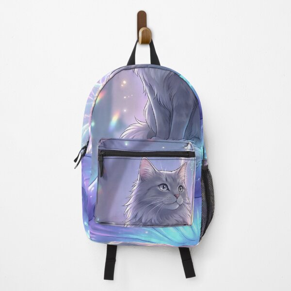 Item preview, Magical Fairy Cat On Glowing Mushroom Fantasy Art designed and sold by DigitalAnnaBanana.