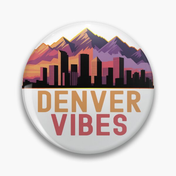 Item preview, Denver Vibes Only Mile High City Energy, Mountain Skyline & Urban Travel tic designed and sold by Nzgiftsandmore.