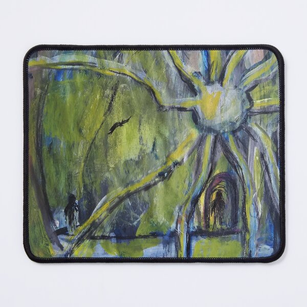 Item preview, Arched Doorway to the Golden Sun Artwork by Katt Yanda designed and sold by Artist-Katt-Yanda.