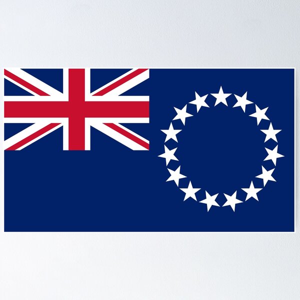 Item preview, Cook Islands Flag - Polynesian Pride & South Pacific Heritage designed and sold by NTGUILTY.