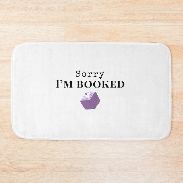 Item preview, Sorry I’m Booked Book Lover Gift Sticker designed and sold by ade-datt.