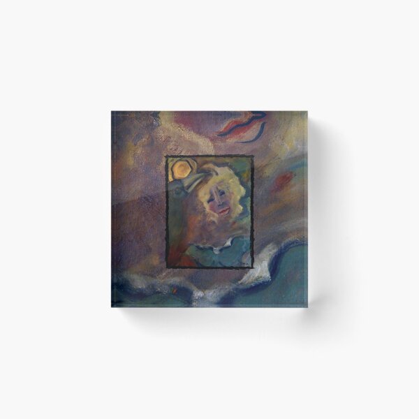 Item preview, Whispers of Raven: A Dreamy Expressionist Artwork by Katt Yanda designed and sold by Artist-Katt-Yanda.