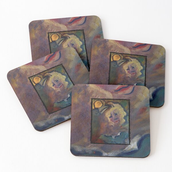 Item preview, Whispers of Raven: A Dreamy Expressionist Artwork by Katt Yanda designed and sold by Artist-Katt-Yanda.