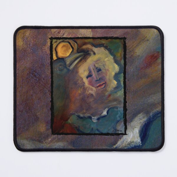 Item preview, Whispers of Raven: A Dreamy Expressionist Artwork by Katt Yanda designed and sold by Artist-Katt-Yanda.