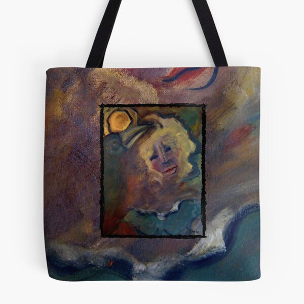 Item preview, Whispers of Raven: A Dreamy Expressionist Artwork by Katt Yanda designed and sold by Artist-Katt-Yanda.