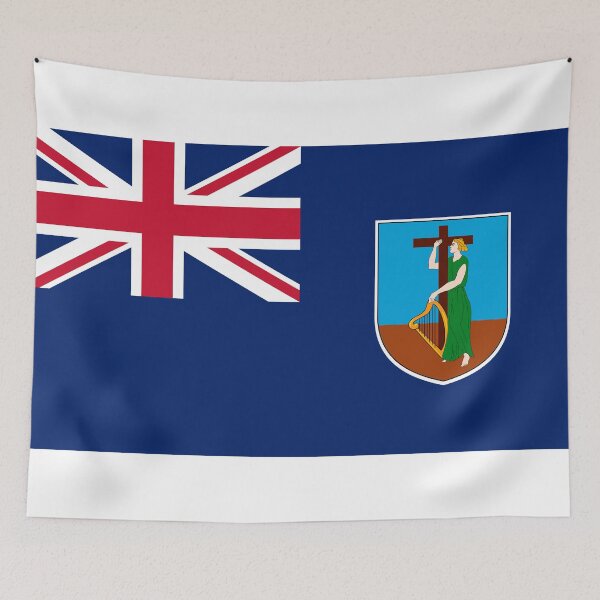 Item preview, Montserrat Flag - Emerald Isle of the Caribbean & Irish Heritage designed and sold by NTGUILTY.