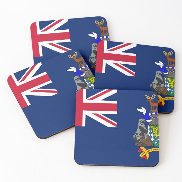 Item preview, South Georgia & South Sandwich Islands Flag - Antarctic Heritage designed and sold by NTGUILTY.
