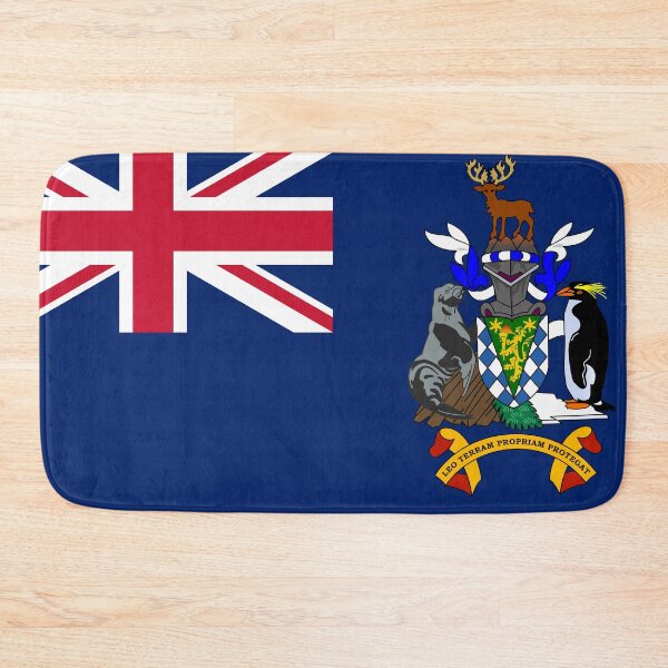 Item preview, South Georgia & South Sandwich Islands Flag - Antarctic Heritage designed and sold by NTGUILTY.