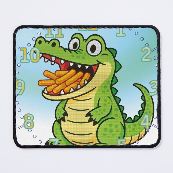 Item preview, Crocodile Gourmand, a lover of French fries! (HRS) designed and sold by Alan-David.