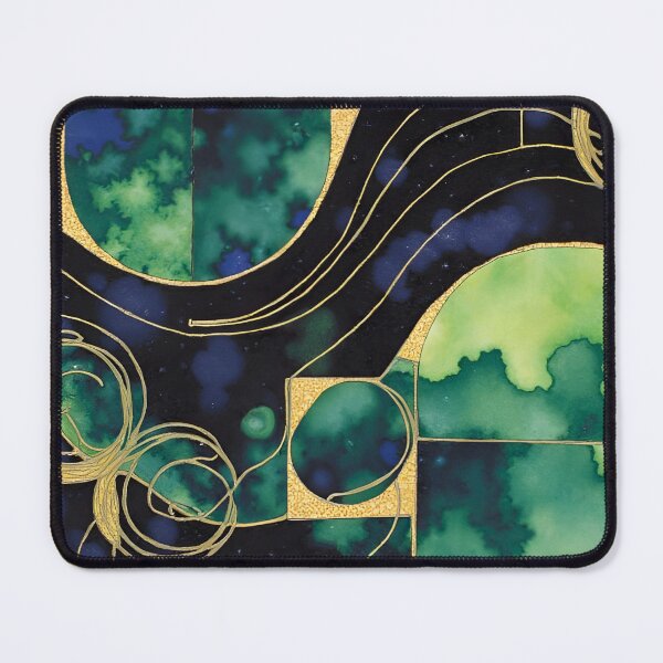 Item preview, Gilded Emerald Nouveau designed and sold by CAutumnTrapp.