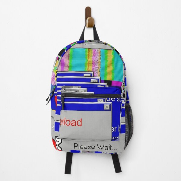 Item preview, System Overload Too Many Feelings Retro Glitch Art designed and sold by DigitalAnnaBanana.