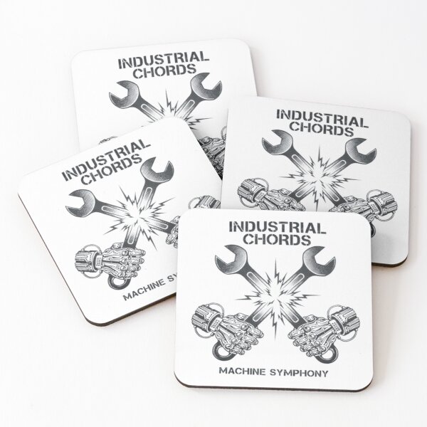 Item preview, Industrial Chords Machine Symphony - Retro Tech Hands Wrench Design designed and sold by Ditstyle.