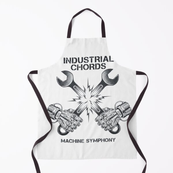 Item preview, Industrial Chords Machine Symphony - Retro Tech Hands Wrench Design designed and sold by Ditstyle.